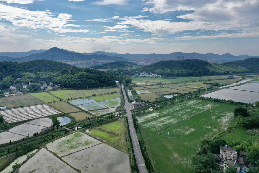 圖為安徽繁昌區美麗公路（全冰 攝）